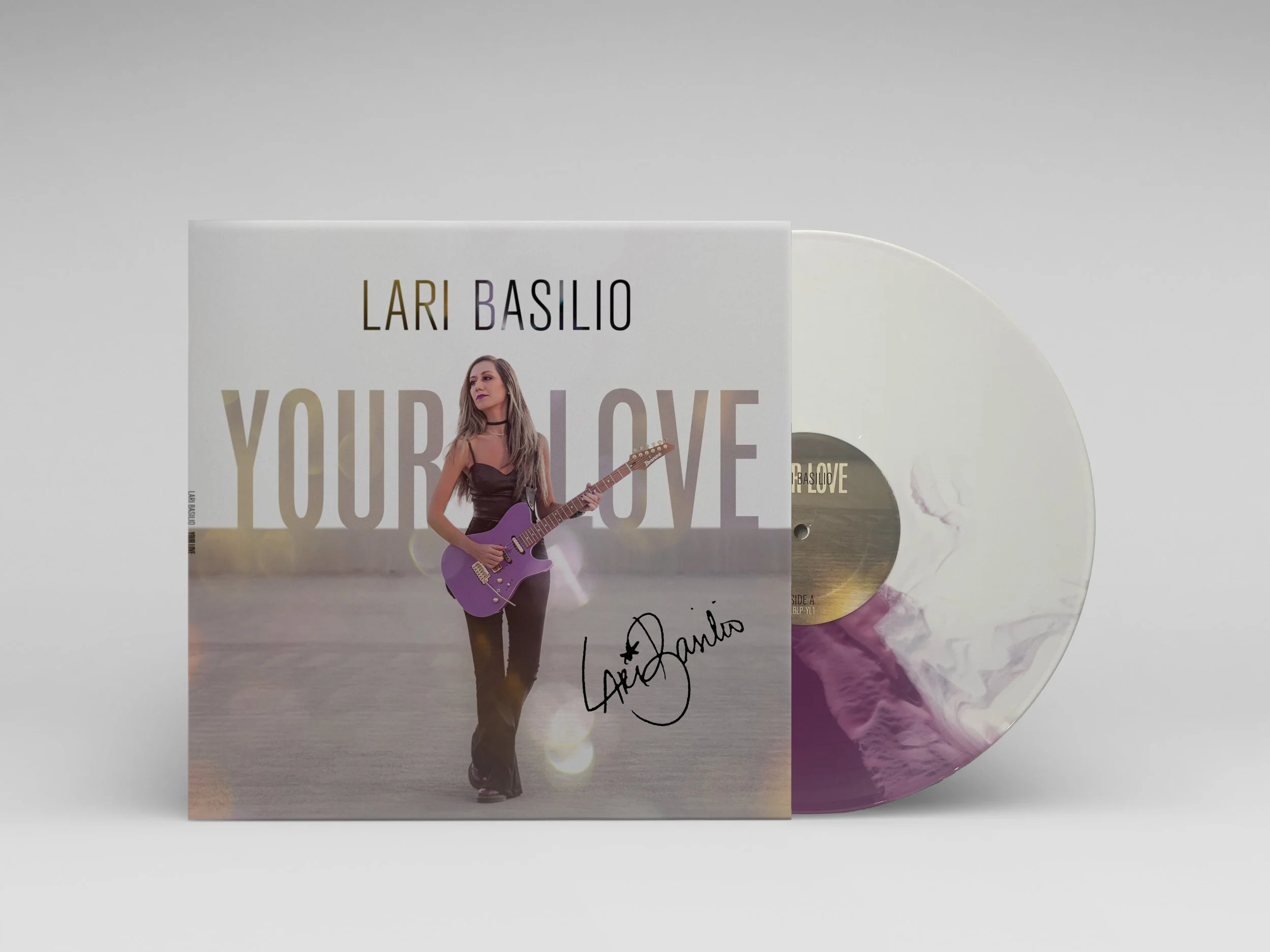 Your Love (Lavander/White Split Vinyl LP) Signed - Limited Edition